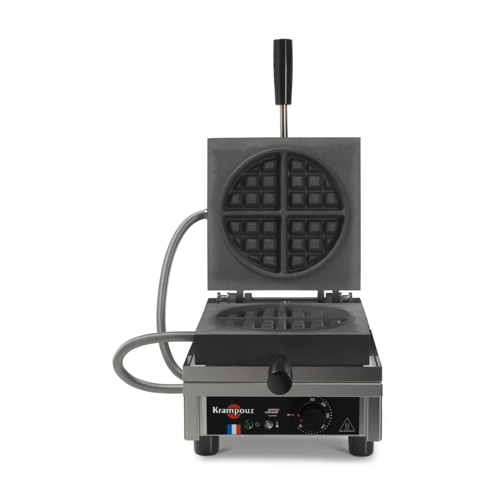 Krampouz 180 Degree Waffle Maker - Round Belgian